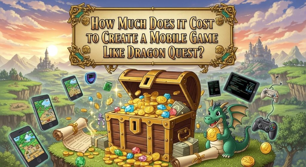 How Much Does It Cost to Create a Mobile Game Like Dragon Quest