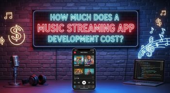 music streaming app development cost
