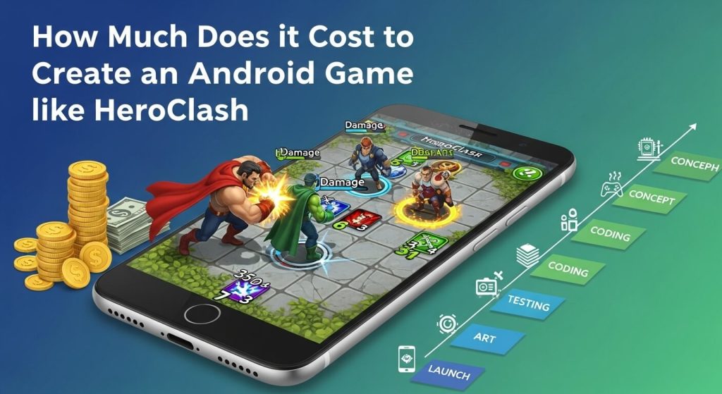 How Much Does it Cost to Create an Android Game like HeroClash