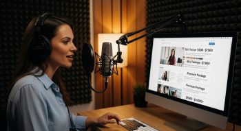Cost to Create a Website for a Voiceover Artist