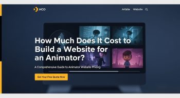 Cost to Build a Website for an Animator