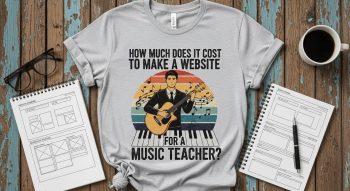 Cost to Make a Website for a Music Teacher
