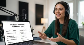 Cost to Make a Website for a Podcast Producer