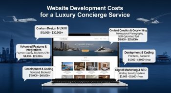 Cost to Develop a Website for a Luxury Concierge Service