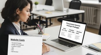 Cost to Make a Website for a Procurement Service