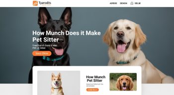Cost to Make a Website for a Pet Sitter