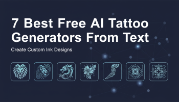 7 Best Free AI Tattoo Generators From Text: Create Custom Ink Designs