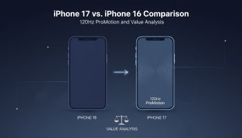 iPhone 17 vs. iPhone 16 Comparison: 120Hz ProMotion and Value Analysis