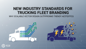 New Industry Standards for Trucking Fleet Branding: Why Scalable Vector Design Outperforms Trendy Aesthetics