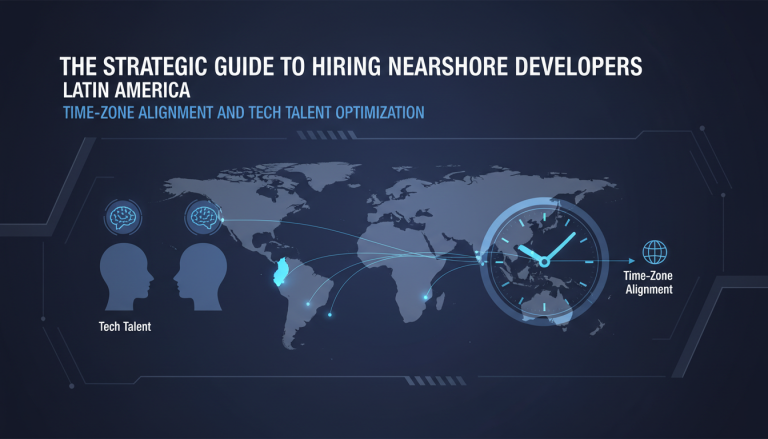 The Strategic Guide to Hiring Nearshore Developers in Latin America: Time-Zone Alignment and Tech Talent Optimization